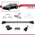 Alfa Romeo 159 (T939) SW 2006-2011 Arası ile Uyumlu FLY Model Ara Atkı Tavan Barı Gri 3 Adet