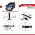 Daihatsu Terios (J100) 1997-2005 Arası ile Uyumlu BASIC Model Ara Atkı Tavan Barı Gri 3 Adet
