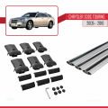 Chrysler 300C Touring 2005-2010 Arası ile Uyumlu FLY Model Ara Atkı Tavan Barı Gri 3 Adet