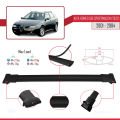 Alfa Romeo 156 (T932) SW 2000-2006 Arası ile Uyumlu FLY Model Ara Atkı Tavan Barı Siyah 3 Adet
