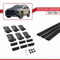 Toyota RAV4 Adventure 2019-2024 Arası ile Uyumlu FLY Model Ara Atkı Tavan Barı Siyah 3 Adet