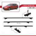 Mazda 6 I (GG1) 2002-2007 Arası ile Uyumlu BASIC Model Ara Atkı Tavan Barı Siyah 3 Adet