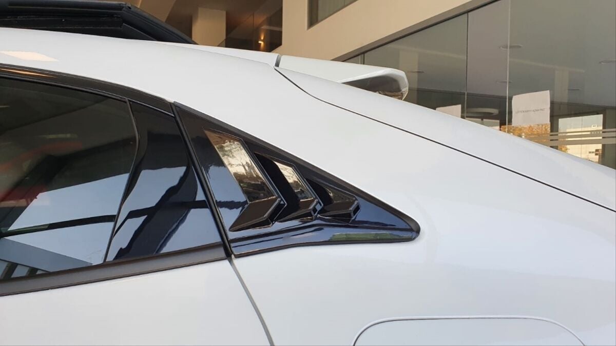 Honda Cıvıc FK7 2016-2020 Için Uyumlu HB Kelebek Kaplama Pıano Black