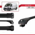 Fiat Ducato 3 2007 ve Sonrası ile Uyumlu ACE-1 Ara Atkı Tavan Barı Siyah 4 Adet