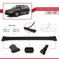 Alfa Romeo 156 (T932) Crosswagon 2003-2007 Arası ile Uyumlu FLY Model Ara Atkı Tavan Barı Siyah 3 Adet