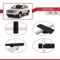 Lincoln MKX (U388) 2007-2015 Arası ile Uyumlu BASIC Model Ara Atkı Tavan Barı Siyah 3 Adet