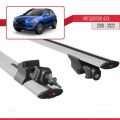 Mitsubishi ASX (GA) 2010-2022 Arası ile Uyumlu HOOK Model Ara Atkı Tavan Barı Gri 2 Adet