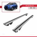 Mitsubishi ASX (GA) 2010-2022 Arası ile Uyumlu HOOK Model Ara Atkı Tavan Barı Gri 2 Adet