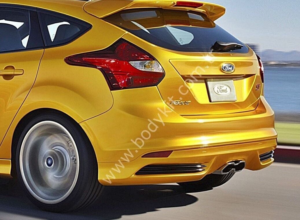 Ford Focus 3  Uyumlu yedek Parça ST Arka Tampon Eki