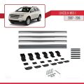Lincoln MKX (U388) 2007-2015 Arası ile Uyumlu BASIC Model Ara Atkı Tavan Barı Gri 3 Adet