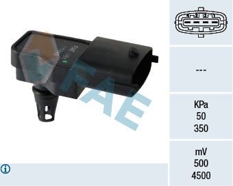 Laguna II Megane II HB 2005-2010 1.9D Turbo Basınç Müşürü