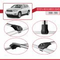 Toyota Highlander (XU40) 2008-2013 Arası ile Uyumlu ACE-1 Ara Atkı Tavan Barı Gri 3 Adet