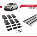 Acura MDX (YD2) 2007-2013 Arası ile Uyumlu FLY Model Ara Atkı Tavan Barı Gri 3 Adet