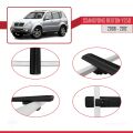 Ssangyong Rexton (Y250) 2006-2012 Arası ile Uyumlu BASIC Model Ara Atkı Tavan Barı Siyah 3 Adet