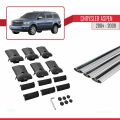Chrysler Aspen 2004-2009 Arası ile Uyumlu FLY Model Ara Atkı Tavan Barı Gri 3 Adet