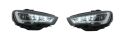 Audi A3 2013-2016 İçin Uyumlu  Yedek Parça Led Far ( Halojen Far İçin)