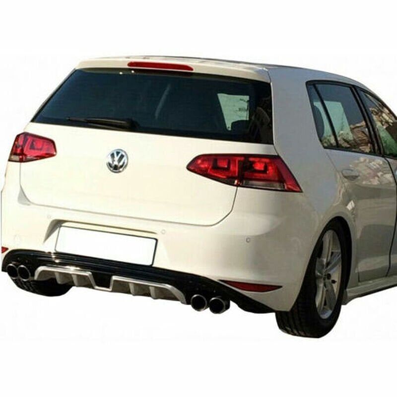 Volkswagen Golf 7 2012 - 16 Uyumlu Yedek Parça Custom Difüzör Plastik Boyasız