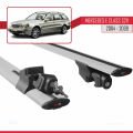 Mercedes E Class 3 (S211) 2004-2009 Arası ile Uyumlu HOOK Model Ara Atkı Tavan Barı Gri 2 Adet