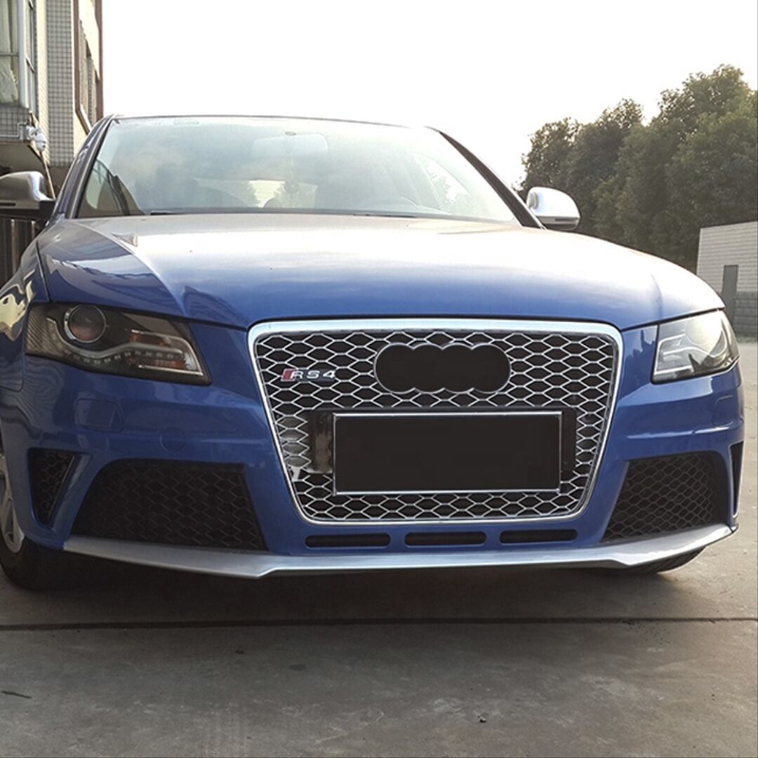 Audi A4 2008-2012 Uyumlu Rs4 Ön Tampon Panjur Seti