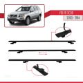 Volvo XC90 2003-2014 Arası ile Uyumlu BASIC Model Ara Atkı Tavan Barı Siyah 2 Adet