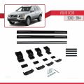 Volvo XC90 2003-2014 Arası ile Uyumlu BASIC Model Ara Atkı Tavan Barı Siyah 2 Adet