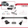 Ford Transit/Tourneo Connect 2002-2013 Arası ile Uyumlu FLY Model Ara Atkı Tavan Barı Gri 3 Adet
