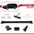 Toyota 4Runner 2003-2009 Arası ile Uyumlu FLY Model Ara Atkı Tavan Barı Siyah 3 Adet