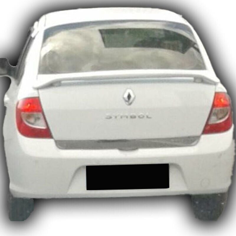 Renault Clio Symbol 2008 - 2012 Uyumlu Yedek Parça Talia Ayaklı Işıksız Spoiler Boyasız