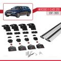 Mercedes E Class S213 2017-2023 Arası ile Uyumlu ACE-2 Model Ara Atkı Tavan Barı Gri 2 Adet