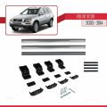 Volvo XC90 2003-2014 Arası ile Uyumlu BASIC Model Ara Atkı Tavan Barı Gri 2 Adet