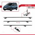 Fiat Doblo 3 2023 ve Sonrası ile Uyumlu BASIC Model Ara Atkı Tavan Barı Gri 2 Adet