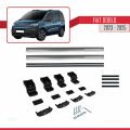 Fiat Doblo 3 2023 ve Sonrası ile Uyumlu BASIC Model Ara Atkı Tavan Barı Gri 2 Adet