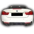 Bmw F33 Cabrio Performance Difüzör Boyalı