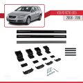 Volvo XC70 II (P24) 2008-2016 Arası ile Uyumlu BASIC Model Ara Atkı Tavan Barı Siyah 2 Adet
