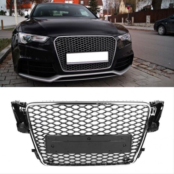 Audi A5 2008-2012 Uyumlu Rs5 Siyah Panjur
