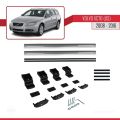 Volvo XC70 II (P24) 2008-2016 Arası ile Uyumlu BASIC Model Ara Atkı Tavan Barı Gri 2 Adet