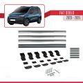Fiat Doblo 3 2023 ve Sonrası ile Uyumlu BASIC Model Ara Atkı Tavan Barı Gri 3 Adet
