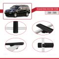 Ssangyong Rexton (Y200) 2001-2005 Arası ile Uyumlu BASIC Model Ara Atkı Tavan Barı Siyah 3 Adet