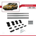 Volvo XC70 1998-2000 Arası ile Uyumlu BASIC Model Ara Atkı Tavan Barı Gri 2 Adet