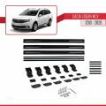 Dacia Logan 2 MCV (K52) 2013-2020 Arası ile Uyumlu BASIC Model Ara Atkı Tavan Barı Siyah 3 Adet
