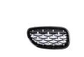 Bmw 5 Serisi E60 2004-2009 İçin Uyumlu Yedek Parça Diamond Panjur (Böbrek ) Piano Black Çerçeve