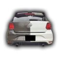 Volkswagen Polo Oettinger 2010 - 2017 Uyumlu Yedek Parça Spoiler Boyalı Fiber