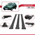 Suzuki Baleno 1995-2002 Arası ile Uyumlu FLY Model Ara Atkı Tavan Barı Siyah 3 Adet
