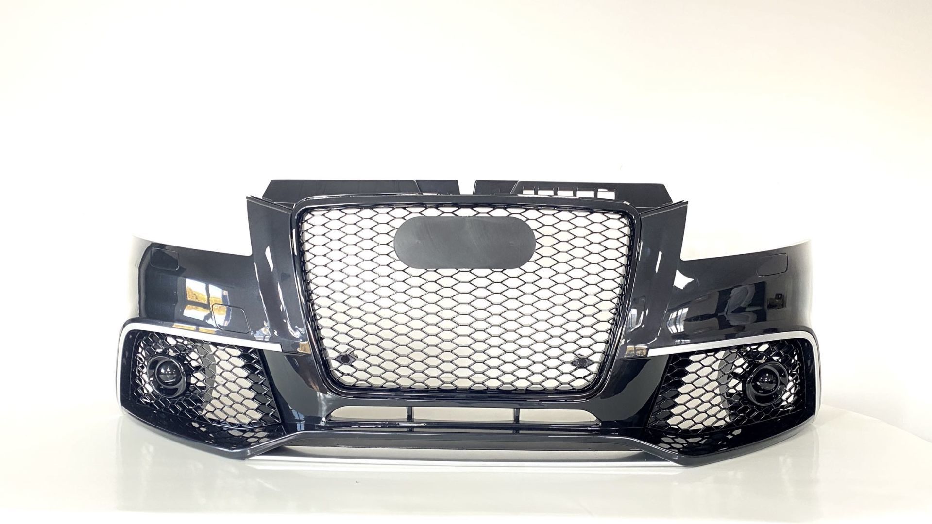 Audi A3 2009-2012 Hatchback Uyumlu Rs3 Ön Tampon Panjur Seti  ( 8P Makyajlı Kasa )