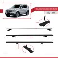 Ssangyong Rexton (Y290) 2012-2017 Arası ile Uyumlu BASIC Model Ara Atkı Tavan Barı Siyah 3 Adet