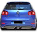 Volkswagen Golf 5 2003 - 2009 Uyumlu Yedek Parça R32 Difüzör Plastik Boyasız