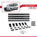 Dacia Logan 2 MCV (K52) 2007-2012 Arası ile Uyumlu BASIC Model Ara Atkı Tavan Barı Siyah 3 Adet