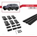 Lexus LX 570 2008-2015 Arası ile Uyumlu FLY Model Ara Atkı Tavan Barı Siyah 3 Adet