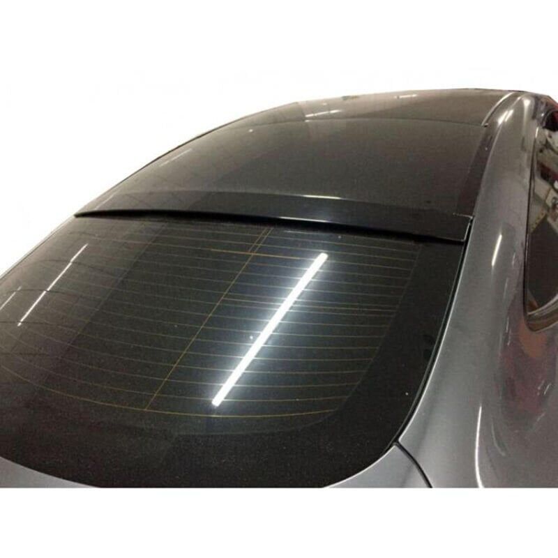 Mercedes W205 Uyumlu Yedek Parça Coupe Cam Üstü Spoiler Boyalı Fiber