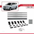 Ssangyong Rodius 2005-2012 Arası ile Uyumlu BASIC Model Ara Atkı Tavan Barı Gri 3 Adet